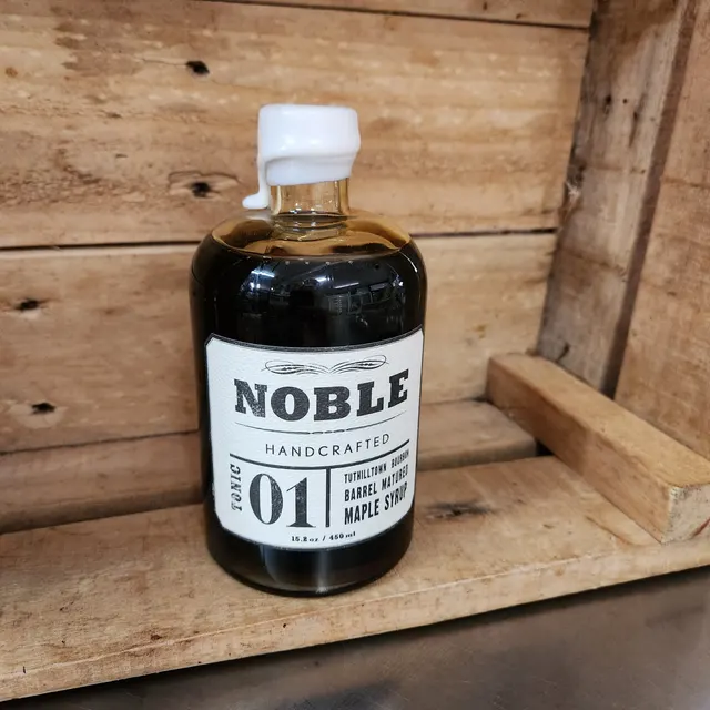 Noble matured maple syrup